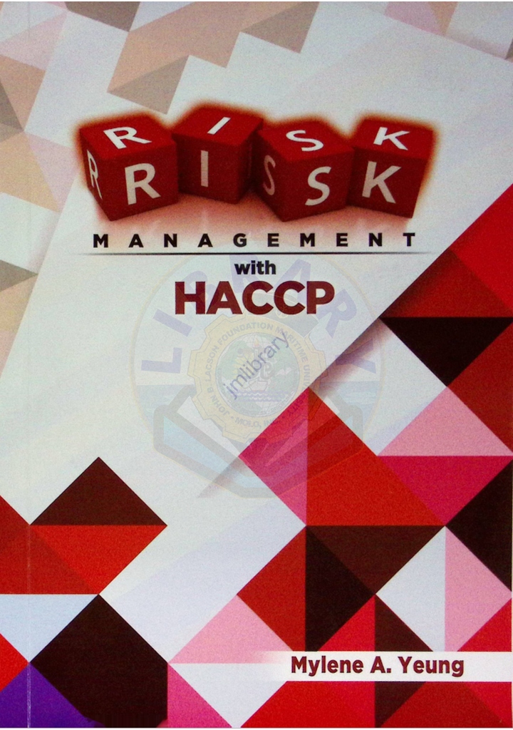 Risk management with HACCP by Yeung 2019